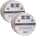 Produktbild: 120 Blatt Klett Schleifscheiben 125mm Mix Sortiment K40-k240 Exzenter Schleifpapier