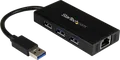Produktbild: ST ST3300GU3B - USB 3.0 Hub 3x USB Typ-A, 1x RJ45 Ethernet