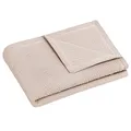 Produktbild: Julius Zöllner Kuscheldecke Gr. 70/100 | Made in Germany | 100% Baumwollenmusselin| Oeko-TEX® Standard 100 | Sand