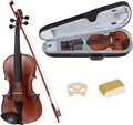 Produktbild: Geige Violine Set 3/4 Größe Violinenset Geigenset Schülergeige Koffer Bogen