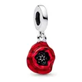Produktbild: PANDORA Disney Minnie Maus Offen gearbeitetes Charm aus Sterling-Silber, kompatibel Moments, Maße: 7,1 x 12,2 x 12,9 mm, 793908C00