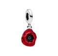 Produktbild: Pandora Charm-Einhänger 793917C01, blühende Mohnblume