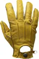 Produktbild: Mycl Turell Motorradhandschuhe Easy Rider - Motorrad Handschuhe Herr - Echtleder - Handschuhe Herren Motorrad Leder mit Aramid Verstärkung - Schlicht und Edel - Retro Vintage Look (Gelb, 4XL)