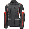 Produktbild: Held 4-Touring II wasserdichte Damen Motorrad Textiljacke, schwarz-rot, Größe M