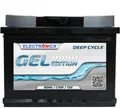 Produktbild: Electronicx Edition Gel Batterie 80 AH 12V Wohnmobil Boot Versorgung