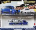 Produktbild: Hot Wheels FLF56-HRV48 Mercedes-Benz 300SL +Blaues Wunder 1955 Team Transport#70