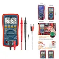 Produktbild: AstroAI Digitales Multimeter, TRMS 4000 Counts, Rot, Manuell Auto-Ranging