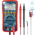 Produktbild: Multimeter Digital Manuell Auto-Range für Spannung Strom Widerstand Rot