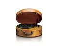 Produktbild: Lenco TT-34 Plattenspieler (Riemenantrieb, 3 Geschwindigkeiten, USB/MP3-Konvertierung. Kofferdesign in Holzoptik)