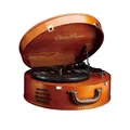 Produktbild: Lenco classic phono tt-34 Turntable mit USB 19W Braun