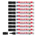 Produktbild: edding 3000 Permanentmarker schwarz 1,5 - 3,0 mm, 10 St.