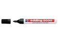 Produktbild: Permanentmarker edding 3000, Rundspitze, licht- & abriebsbeständig, 10 Stück, schwarz