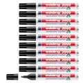 Produktbild: edding 3000 Permanentmarker schwarz 1,5 - 3,0 mm, 10 St.