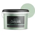 Produktbild: (5 L) hochwertige Wandfarbe Pastell Mint-Grün edelmatt No.625 von Craft Colors®️