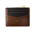 Produktbild: Gentlemen's Kartenetui - Kreditkartenetui mit Münzfach & RFID Schutz - Slim Wallet Herren, Slim Wallet Herren mit Scheinfach und AirTag-Fach