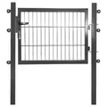 Produktbild: Gartentor PEDDY SHIELD, grau (anthrazit), B:100cm H:75cm, Stahl, Tore, BxH: 100x75 cm