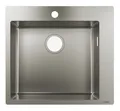 Produktbild: Hansgrohe S71 Einbauspüle S711-F450 - Edelstahl - 43301800