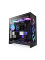 Produktbild: NZXT H9 Flow RGB+ (2025) - All Black - Controller incl - Gehäuse - Miditower - Schwarz