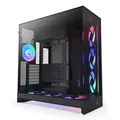 Produktbild: NZXT H9 Flow RGB+ [2025] Black, schwarz, Glasfenster