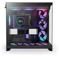 Produktbild: NZXT H9 Flow RGB+ | Midi-Tower Gaming-Gehäuse | Tempered Glass x2 | Schwarz| Neu