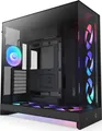 Produktbild: NZXT H9 Flow RGB+ , Tower-Gehäuse schwarz (matt), Temperd Glass x 2