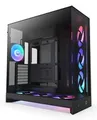 Produktbild: CM-H92FB-P1 NZXT PC-Gehäuse H9 Flow RGB+ Schwarz Midi/Minitower ATX ~D~