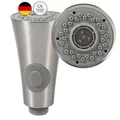 Produktbild: Wasserhahn Ersatz Brausekopf Küchenbrause Messing Chrom YS-FWA-001 2 Spray Modi