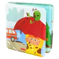 Produktbild: HABA Badebuch: Waschtag Matsch Weg! – Cleveres Badebuch mit Schmutz-Wisch-Weg-Effekt für Kinder ab 1 Jahr – Baden, Spielen & Lernen – 2012343001