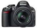 Produktbild: Nikon D3100 SLR-Digitalkamera (14 Megapixel, Live View, Full-HD-Videofunktion) Kit inkl. AF-S DX 18-55 II Objektiv