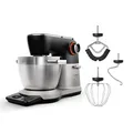 Produktbild: Bosch Küchenmaschine Serie 8, NEU, 9 Automatikprogramme, Waage, Timer, 7 Stufen, 6l Edelstahl-Schüssel, Knethaken, Rührbesen, Silikonbesen, spülmaschinenfest, 1.800 W, MUMS8ZS00