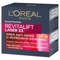 Produktbild: Loreal Revitalift Laser x3 Krem anti-age o potrójnym działaniu SPF25 50ml