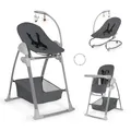 Produktbild: Hauck 3in1 Hochstuhl Set mit Wippe Sit N Relax Dark Grey TOP