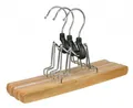 Produktbild: Gravidus Kleiderbügel 3er Set Hosenspanner aus Holz Kleiderbügel Hosenbügel Hosen Holz