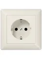 Produktbild: Jung AS1520 SCHUKO Steckdose, 16 A 250 V ~, mit Rahmen cremeweiß