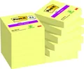 Produktbild: Post-it® Super Sticky Notes Haftnotizen extrastark gelb 8 Blöcke + GRATIS 4 Blöcke 7100290178