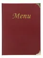 Produktbild: Securit Speisekarten-Mappe BASIC, A5, weinrot
