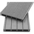 Produktbild: HOME DELUXE WPC Terrassendielen SAMANA (2,20 m) (20m², Hellgrau)