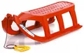 Produktbild: Plastic Toboggan, Red, with Rope, 109cm