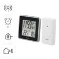 Produktbild: Hama Digitale Funk Wetterstation mit Außensensor Thermometer Funkuhr