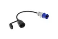 Produktbild: feletec CEE Adapter CEE Stecker auf Schuko Kupplung, 35cm Länge, IP44 CEE-Adapterkabel