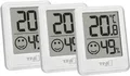 Produktbild: TFA Dostmann Digital Mini Hygrometer Thermometer Innen Raumklima 3er Set