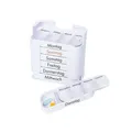Produktbild: Tablettendispenser 7 Tage Schiebedeckel Tablettenbox Organizer Tablettendose