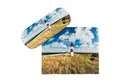 Produktbild: von Lilienfeld Brillenetui Leuchtturm auf Sylt Meer Nordsee Motiv Etui Brillenbox, stabiles mit Mikrofaser bezogenes Hardcase