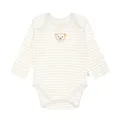 Produktbild: Steiff Unisex Baby Body amerikanischer Kragen Langarm Unterwäsche, Wind Chime, 74