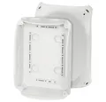 Produktbild: HENSEL Verteilerbox Hensel 62000008 Abzweigkasten (B x H) 180 mm x 130 mm Lichtgrau (RAL 7