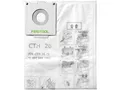 Produktbild: 3x FESTOOL Sicherheitsfiltersack FIS-CTH 26, doppellagig, Staubklasse H *497541
