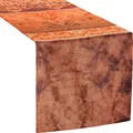 Produktbild: Erwin Müller Tischläufer Paisley fleckabweisend orange Größe 50x150 cm