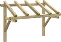 Produktbild: vidaXL Türvordach 150x100x100 cm Kiefer Massivholz