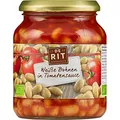 Produktbild: De Rit Weiße Bohnen in Tomatensauce im Glas (350 g) - Bio