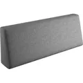 Produktbild: sunnypillow Palettenkissen mit abnehmbarem Bezug Rückenkissen 120x40x20/10cm Grau - Grau